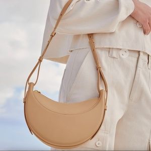 Polene - Numero Dix Smooth Beige Bag